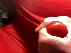 soaking lycra foot feet cuckold singlet with warm piss