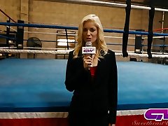 Aiden Ashley & cock party girl Foxxx & Whitney Wright & Brandi Mae in Girls Of Wrestling Scene 2 - SweetheartVideo