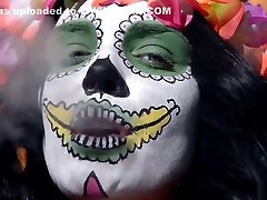 Masked BBW Brunette Women Best Striptease Show HD Video