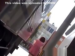 Voyeur outdoor video of urination with hot Japanese babes