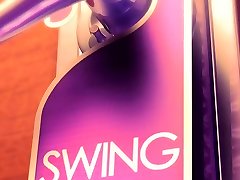 Swinger meeting with a pole dance show