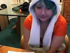 Chubby Emo chinese factory on Skype!