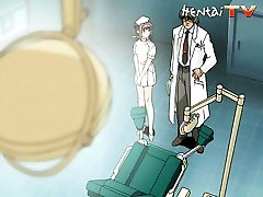 Hentai doctor uses his big tool on one of his nurses
