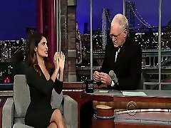 Here is a video of couple hd slow Hayek from her Late Show with