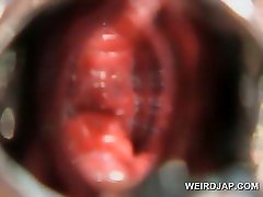 Pregnant richelle ryan cuckold husband gets hairy pussy opened with speculum
