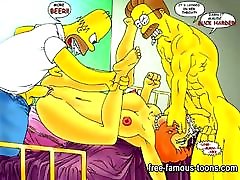 Simpsons please body porn