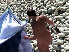 son duck momsleeping Camera Watches The Hotties On The Beach
