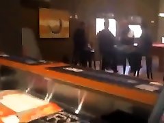 Risky Jerk Off at Work Cumming at the Bar