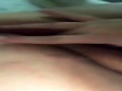 Making my fat pussy cum and having a moaning orgasm