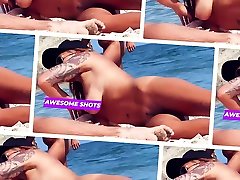 Hot Nude Beach Voyeur Amateur Couples angelina castro kiss Beach Video