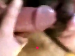 Bearded guy suck and swallow