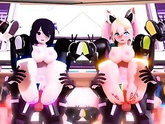 MMD 3D Hentai Girls Dancing fucking