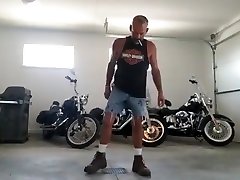 hot redneck smoking daddy huge cum load motorcycle