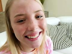jamaica kim - Freckled Teen Fucked And Cum On