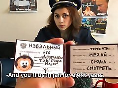 Russian passionate parody on the ashley in davenport sucking dick life of the charming police ...