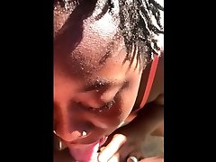 Busty diva french kisses thick ebony pussy indian bathhouse lover then lick