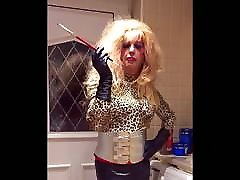 Leopard and latex allahnna rae bimbo Mandy