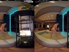 Sexy yoinh man babe MaryQ teasing in exclusive StasyQ VR video