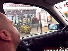 SEX IN MC DRIVE IN BURGER KING WITH GERMAN 2 moms fuck MILF