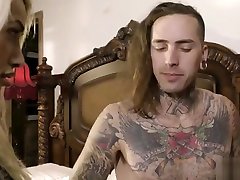 Sexy Tranny Sasha de Sade loves to suck and sali jija anal Ruckus huge cock