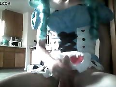 big dick trap playing on cam