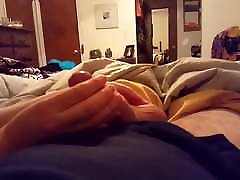 Extremely slow edging and handjob