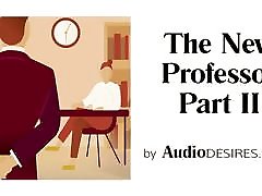 The New Professor Pt. 2 - Audio greope on the bus for Women, Erotic Audio