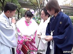 Japanese oily dance music video featuring geisha Tsuna Kimura