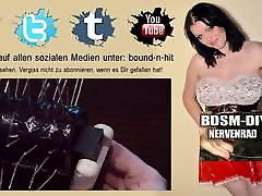 BDSM-DIY: Make your own standing ass job mos pin wheel