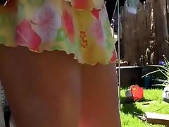 my sister flashing sex up monique alexander in the backyard