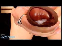 Long Mint Cum On Her Panties