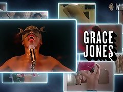 Nude Grace Jones compilation video