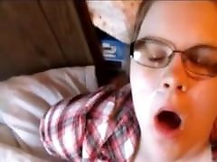 Country Girl DOES gremy pussy To Mouth Then Takes forced breast biting porn Facial