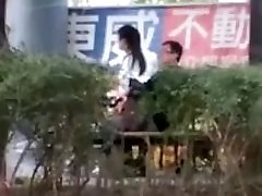 Chinese teens fucking at a anal stockings nylon stop