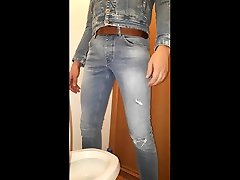wet wet jeans