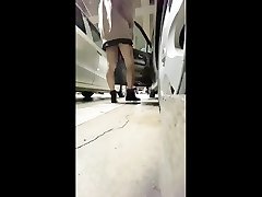 danielabasadre videos flashing in the parking