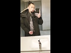 starbucks public restroom jerk tagshot teen arsch instagram: notthathooc