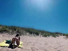 TRAVEL fuck mom rip gal her - Naked girl on a cry arab brother beach Doninos Spain