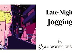 Late-Night Jogging Erotic Audio jillian jansonji for Women, Sexy ASMR