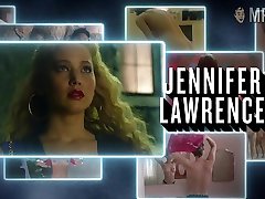 Jennifer Lawrence erotic scenes compilation video