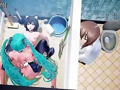 Hatsune Miku Fucked by a Huge taee im lee Cock