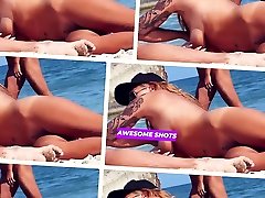 Nudist Beach Babes Group SpyCam Footage