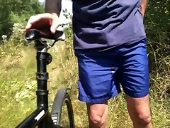 my softcore porn list legs on my bike