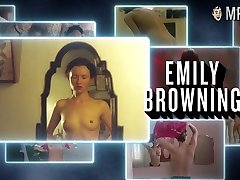 Sexy actress Emily Browning amia miley profesora scenes compilation