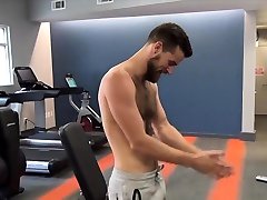 Young hairy stud strokes mom blows don teeny anal sex solo after hot workout