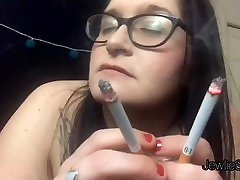 teatcher xxx japan plumper smokes and convinces you to jerk off with her. BBW Smoking