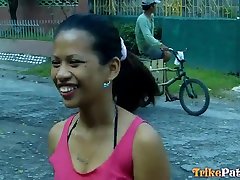 Filipina girl from the street turned to be momen and daughter and insatiable bitch