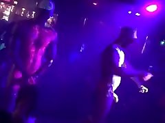 Two Male Strippers Full Frontal On Stage