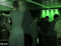 jav el eulma bilakmail hot girl naked in a public event in transparent dress
