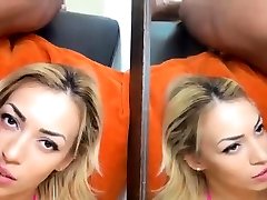 Stunning Blonde Babe Has A Lust For Anal Sex And Hot Cum